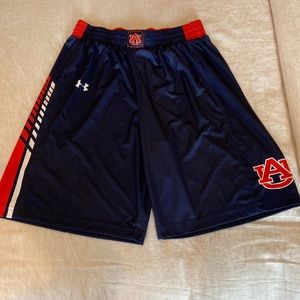 Mens Under Armour Auburn Basketball Shorts